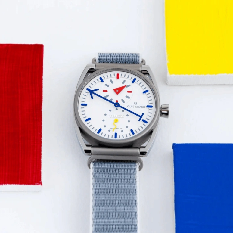 Louis Erard,Noirmont X 40mm,40mm,Titanium,White,Automatic,38hours,Sapphire,Crystal Glass,85358TT01,85358TT01.BTT83