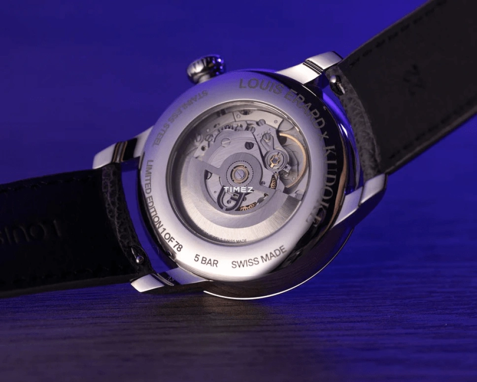 Louis Erard,Noirmont X 42mm,42mm,Stainless Steel,Silver,Purple,Automatic,38hours,Sapphire,Crystal Glass,85237AA46,85237AA46.BVA173