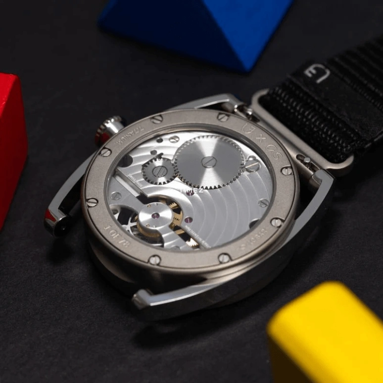 Louis Erard,Noirmont X 40mm,40mm,Titanium,Black,Silver,Handwound,Tourbillon,100hours,89356TT02,89356TT02.BTT82