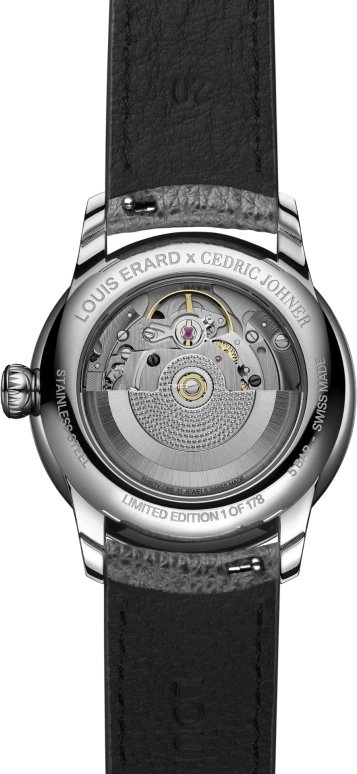 Louis Erard,Noirmont X 39mm,39mm,Stainless Steel,Purple,Automatic,38hours,Sapphire,Crystal Glass,85249AA02,85249AA02.BVA153