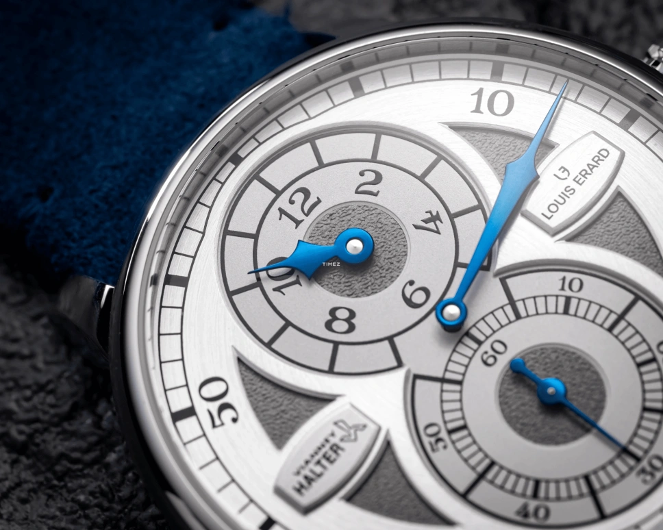 Louis Erard,Noirmont X 42mm,42mm,Stainless Steel,Silver,Grey,Automatic,38hours,Sapphire,Crystal Glass,85237AA51,85237AA51.BVA35