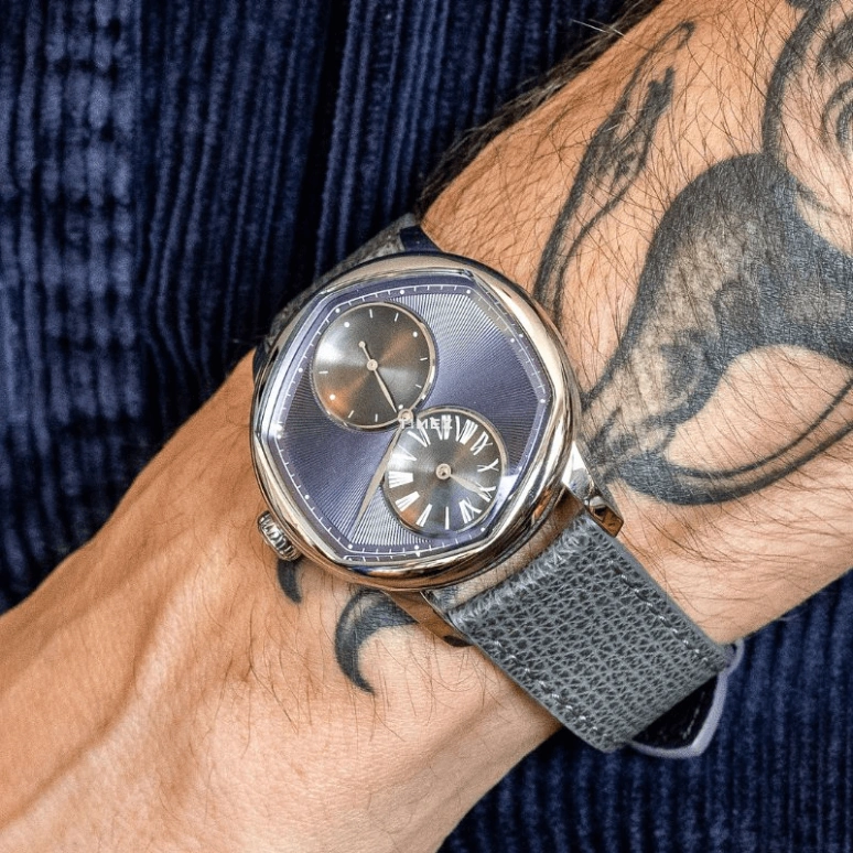 Louis Erard,Noirmont X 39mm,39mm,Stainless Steel,Purple,Automatic,38hours,Sapphire,Crystal Glass,85249AA02,85249AA02.BVA153