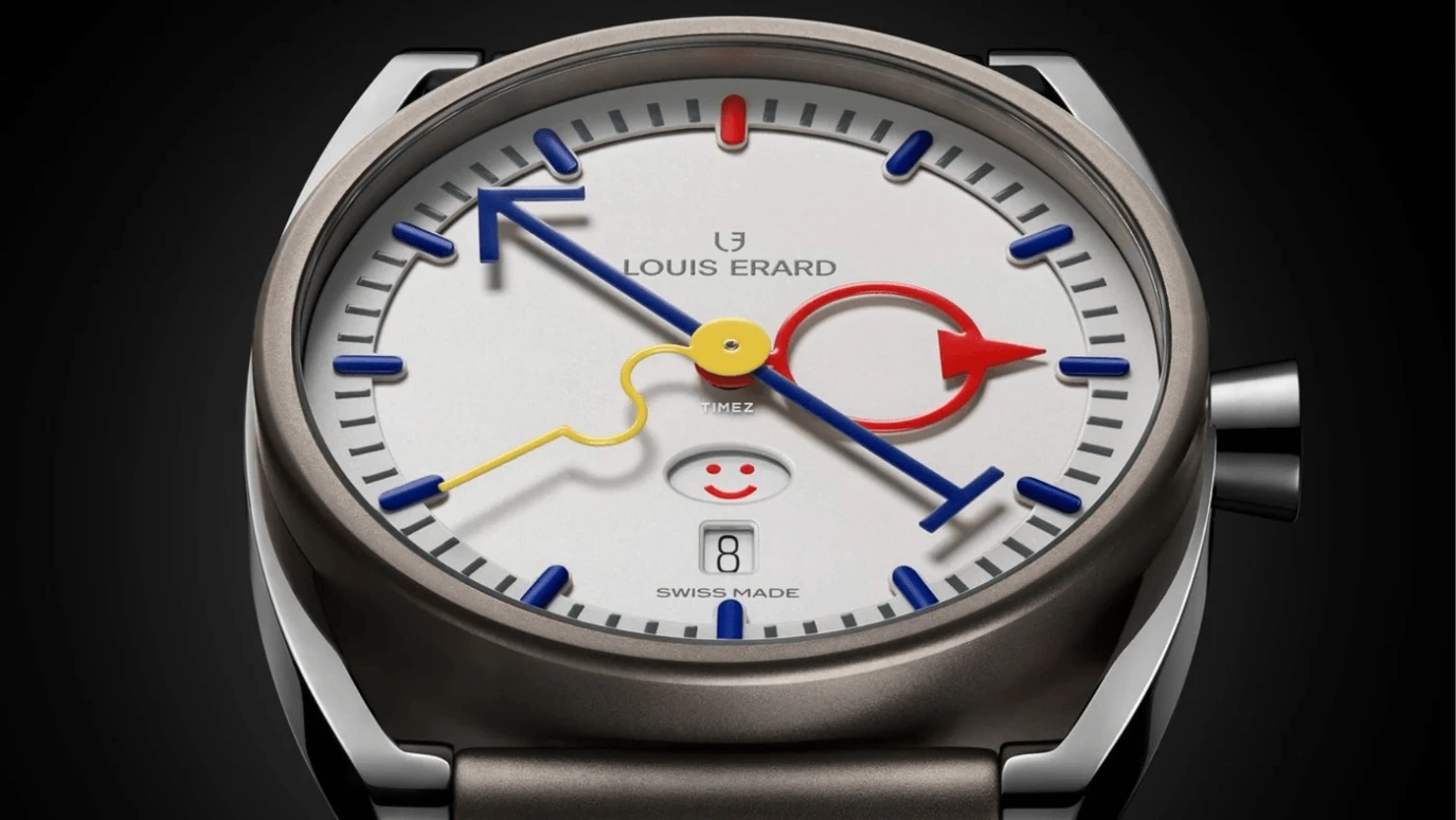Louis Erard,Noirmont X 40mm,40mm,Titanium,White,Automatic,Day,38hours,75357TT01,75357TT01.BTT83