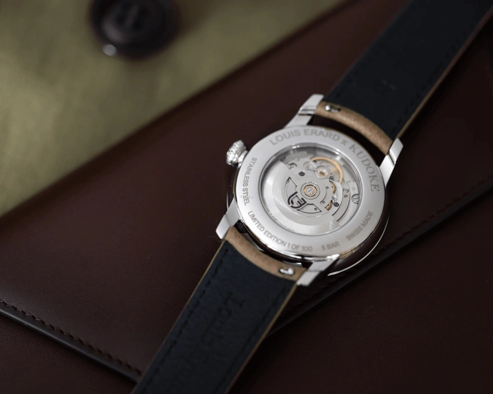 Louis Erard,Noirmont X 42mm,42mm,Stainless Steel,Silver,Green,Automatic,38hours,Sapphire,Crystal Glass,85237AA49,85237AA49.BVA178