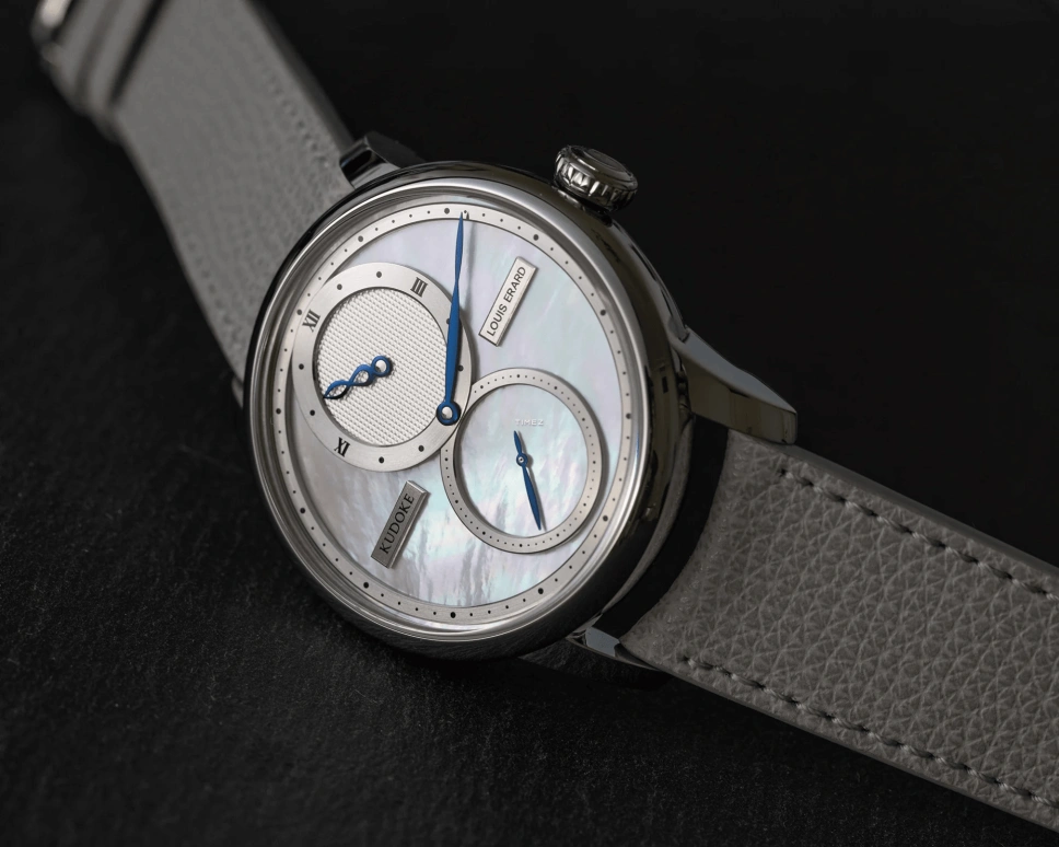 Louis Erard,Noirmont X 42mm,42mm,Stainless Steel,White,Silver,Automatic,38hours,Sapphire,Crystal Glass,85237AA44,85237AA44.BVA179