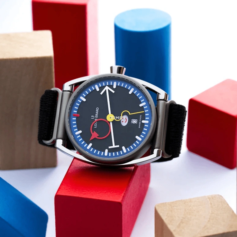 Louis Erard,Noirmont X 40mm,40mm,Titanium,Black,Automatic,Day,38hours,75357TT15,75357TT15.BTT82