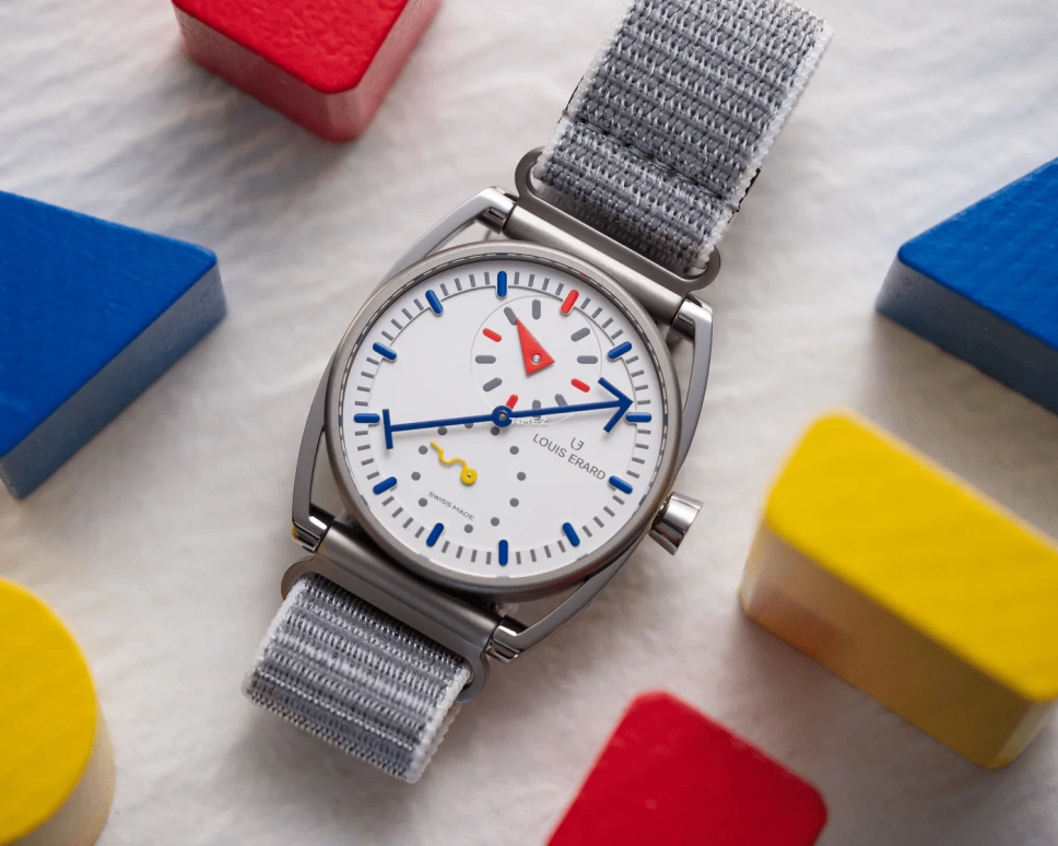 Louis Erard,Noirmont X 40mm,40mm,Titanium,White,Automatic,38hours,Sapphire,Crystal Glass,85358TT01,85358TT01.BTT83