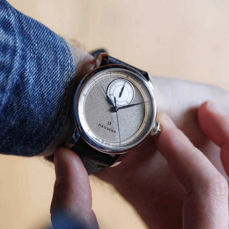 Louis Erard,Noirmont X 43mm,43mm,Stainless Steel,Silver,Automatic,Chronograph,Monopoussoir,74239AA70,74239AA70.BVA103