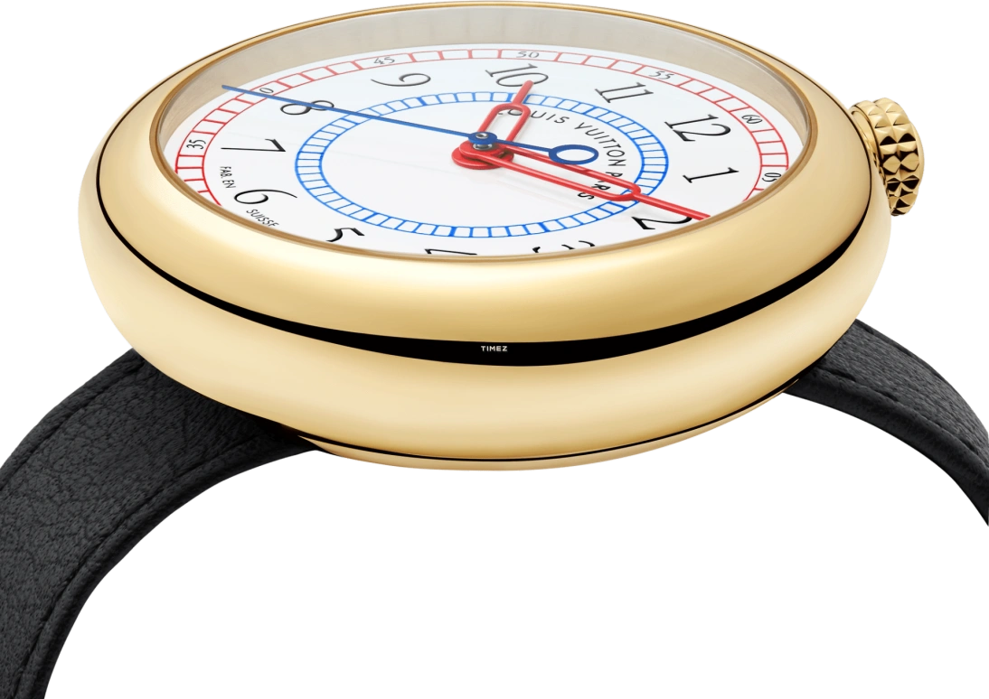 LOUIS VUITTON,Monterey 39mm,39mm,Yellow Gold,White,Automatic,45hours,In-house Caliber,W0YG11