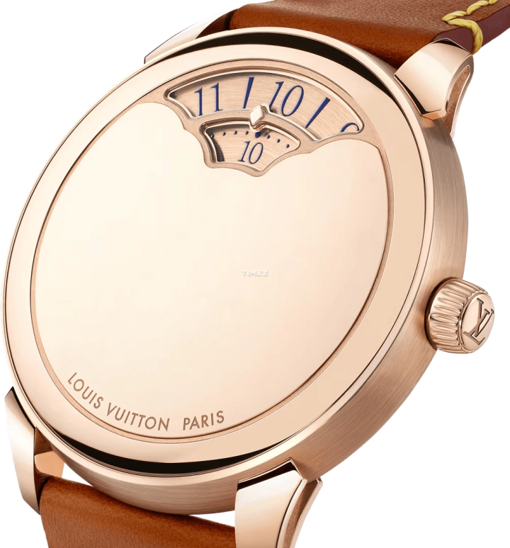 LOUIS VUITTON,Tambour Convergence 37mm,37mm,Rose Gold,Automatic,45hours,In-house Caliber,W9PG11