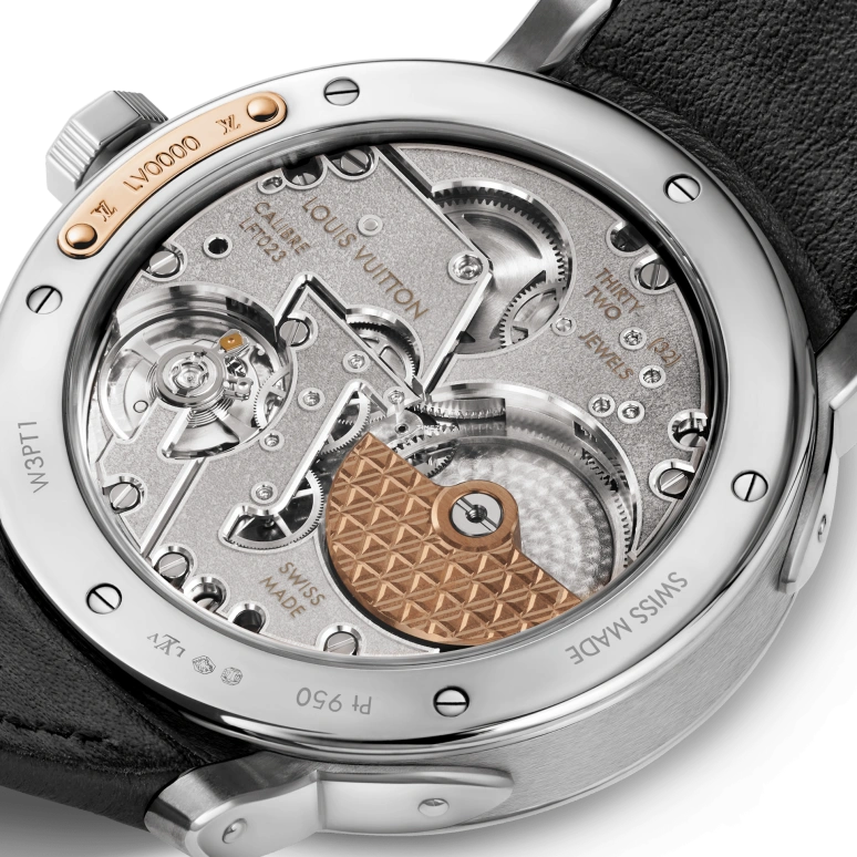LOUIS VUITTON,ESCALE 39mm,39mm,Platinum,Silver,Automatic,50hours,In-house Caliber,W3PT11