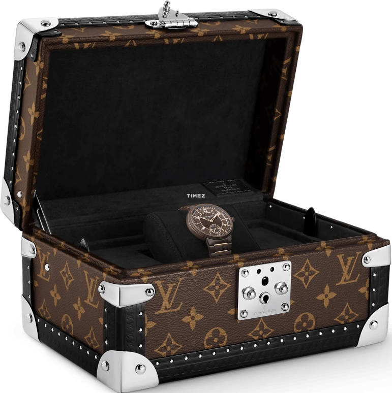 LOUIS VUITTON,Tambour 40mm,40mm,Ceramic,Rose Gold,Brown,Automatic,50hours,In-house Caliber,W1CR10