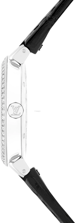 LOUIS VUITTON,Other 33mm,33mm,Stainless Steel,Black,Quartz,Sapphire,Crystal Glass,Round,QBB200