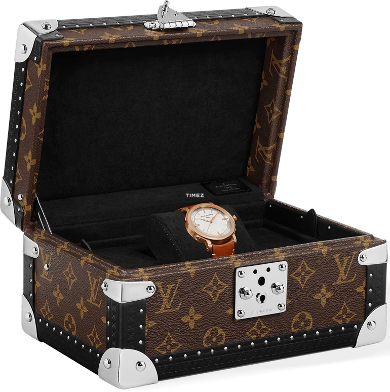 LOUIS VUITTON,ESCALE 39mm,39mm,Pink Gold,Silver,Automatic,50hours,In-house Caliber,W3PG11