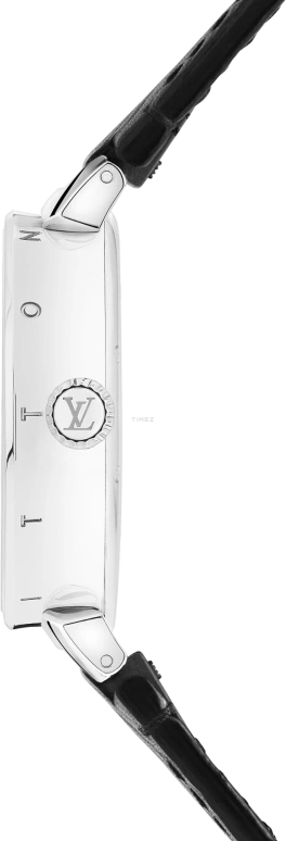 LOUIS VUITTON,Tambour Moon 39.50mm,39.50mm,Stainless Steel,Silver,White,Quartz,Dule Time,Sapphire,Crystal Glass,QBB129