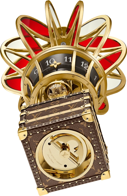LOUIS VUITTON,Other ,Brass,Black,Handwound,192hours,In-house Caliber,Q1TC10