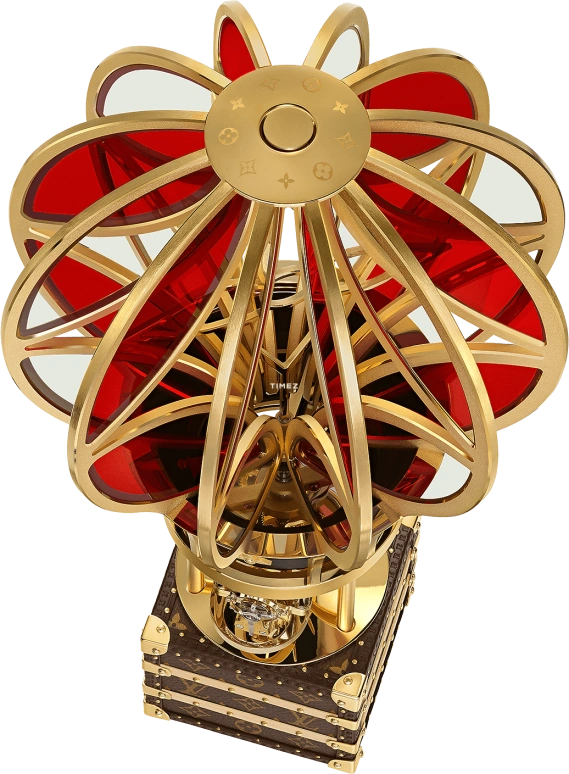 LOUIS VUITTON,Other ,Brass,Black,Handwound,192hours,In-house Caliber,Q1TC10