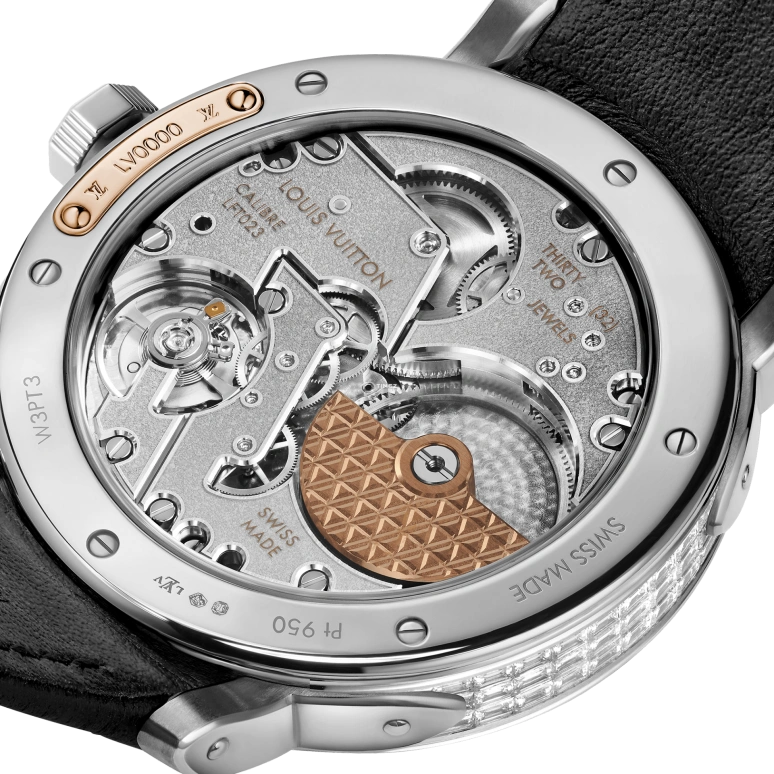 LOUIS VUITTON,ESCALE 40.50mm,40.50mm,Platinum,Black,Automatic,50hours,In-house Caliber,W3PT31