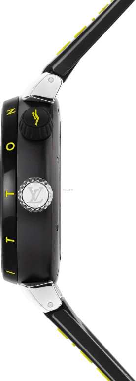 LOUIS VUITTON,Tambour Street Diver 44mm,44mm,Stainless Steel,Black,Automatic,Sapphire,Crystal Glass,Round,QBB173