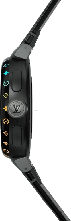 LOUIS VUITTON,Tambour Horizon 44mm,44mm,Stainless Steel,White,Yellow,Black,Processor,Smartwatch,Sapphire,Crystal Glass,QBB187
