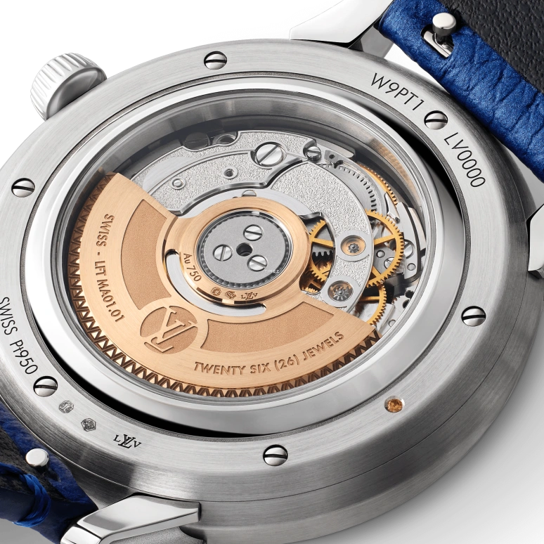LOUIS VUITTON,Tambour Convergence 37mm,37mm,Platinum,Silver,Automatic,45hours,In-house Caliber,W9PT11