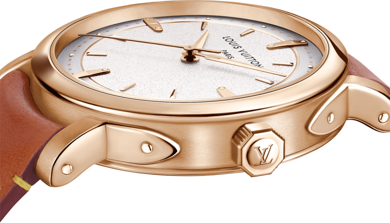 LOUIS VUITTON,ESCALE 39mm,39mm,Pink Gold,Silver,Automatic,50hours,In-house Caliber,W3PG11