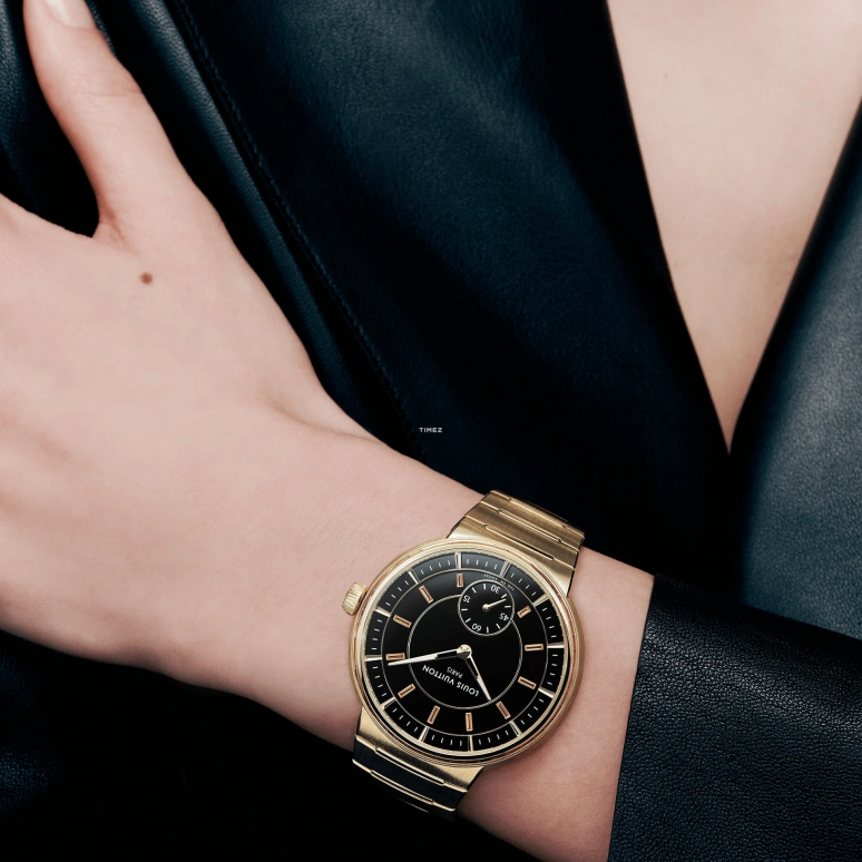 LOUIS VUITTON,Tambour 40mm,40mm,Yellow Gold,Black,Automatic,50hours,In-house Caliber,W1YG20