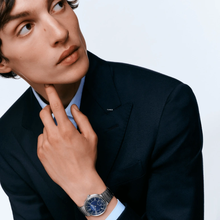 LOUIS VUITTON,Tambour 40mm,40mm,Stainless Steel,Blue,Automatic,Sapphire,Crystal Glass,Round,W1ST20