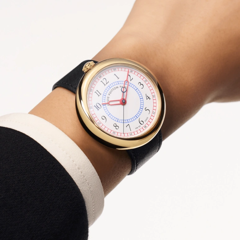 LOUIS VUITTON,Monterey 39mm,39mm,Yellow Gold,White,Automatic,45hours,In-house Caliber,W0YG11