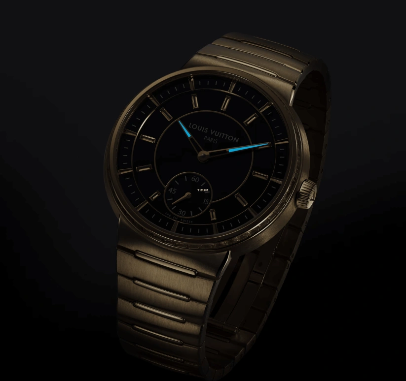 LOUIS VUITTON,Tambour 40mm,40mm,Yellow Gold,Black,Automatic,50hours,In-house Caliber,W1YG20