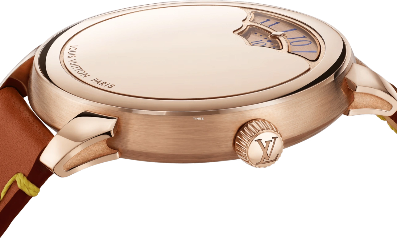 LOUIS VUITTON,Tambour Convergence 37mm,37mm,Rose Gold,Automatic,45hours,In-house Caliber,W9PG11