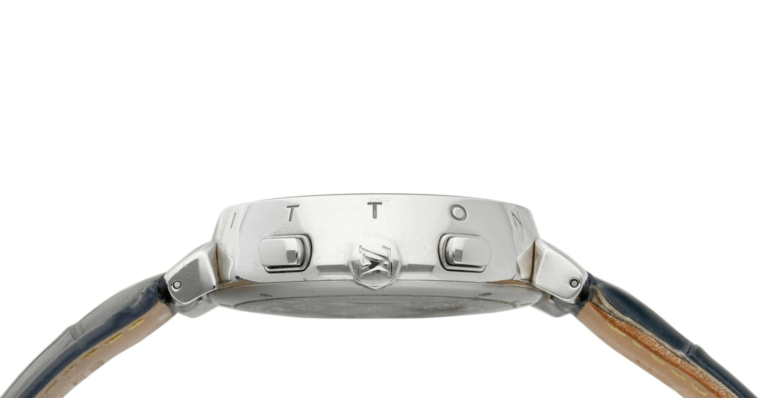 LOUIS VUITTON,Tambour 41.50mm,41.50mm,Stainless Steel,Silver,Automatic,Chronograph,Day,Q112E0