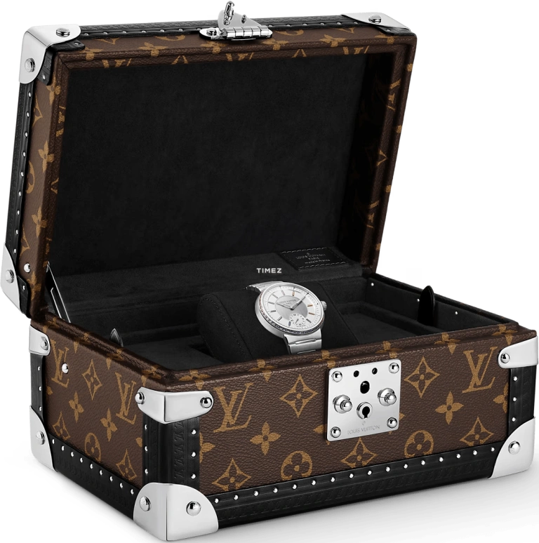 LOUIS VUITTON,Tambour 40mm,40mm,Platinum,Grey,Automatic,50hours,In-house Caliber,W1PT10