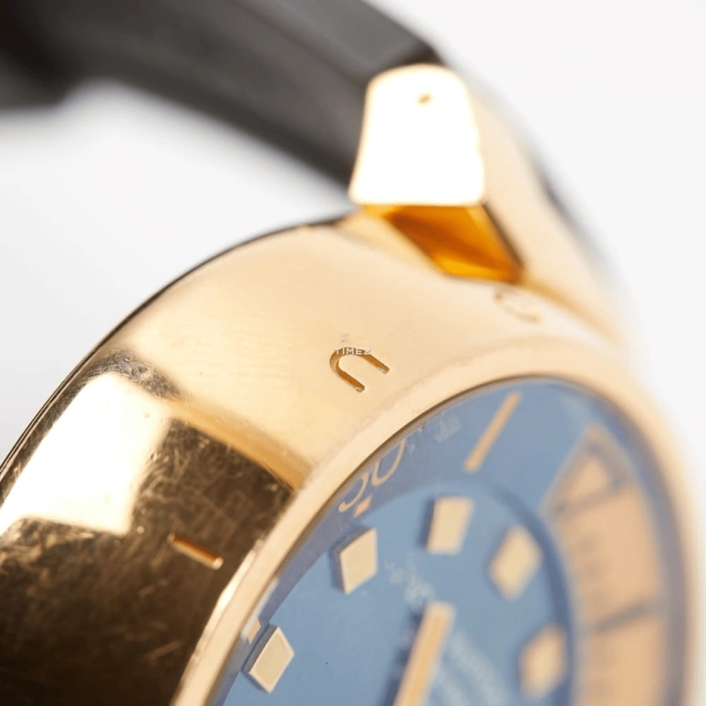 LOUIS VUITTON,Tambour Street Diver 44mm,44mm,Rose Gold,Blue,Automatic,Day,Sapphire,Crystal Glass,Q103E1