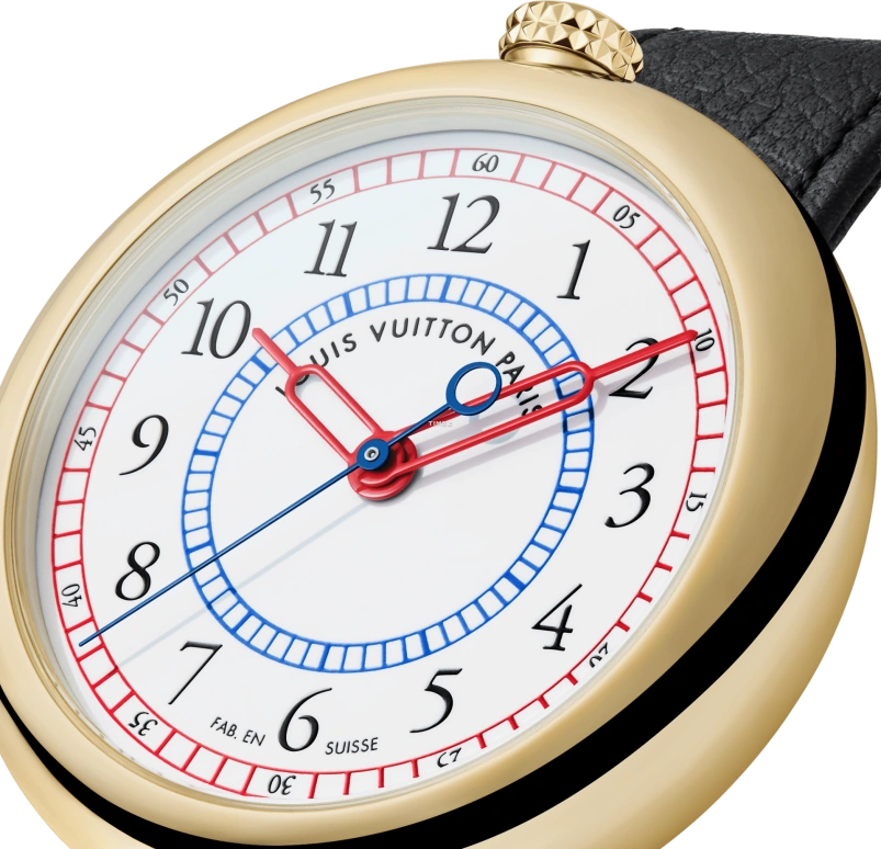 LOUIS VUITTON,Monterey 39mm,39mm,Yellow Gold,White,Automatic,45hours,In-house Caliber,W0YG11