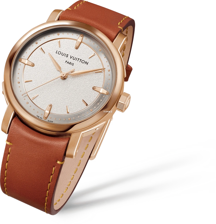 LOUIS VUITTON,ESCALE 39mm,39mm,Pink Gold,Silver,Automatic,50hours,In-house Caliber,W3PG11