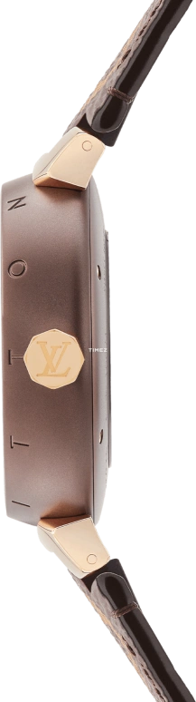 LOUIS VUITTON,Other 28mm,28mm,Stainless Steel,Brown,Coffee,Quartz,Sapphire,Crystal Glass,Round,QBB167