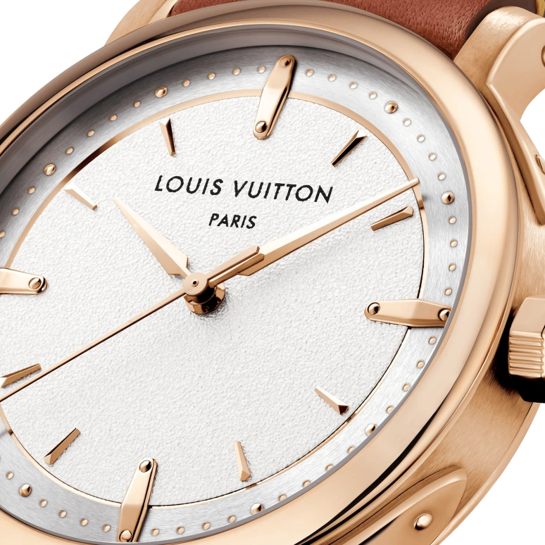 LOUIS VUITTON,ESCALE 39mm,39mm,Pink Gold,Silver,Automatic,50hours,In-house Caliber,W3PG11