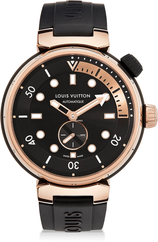 LOUIS VUITTON Tambour Street Diver QBB174