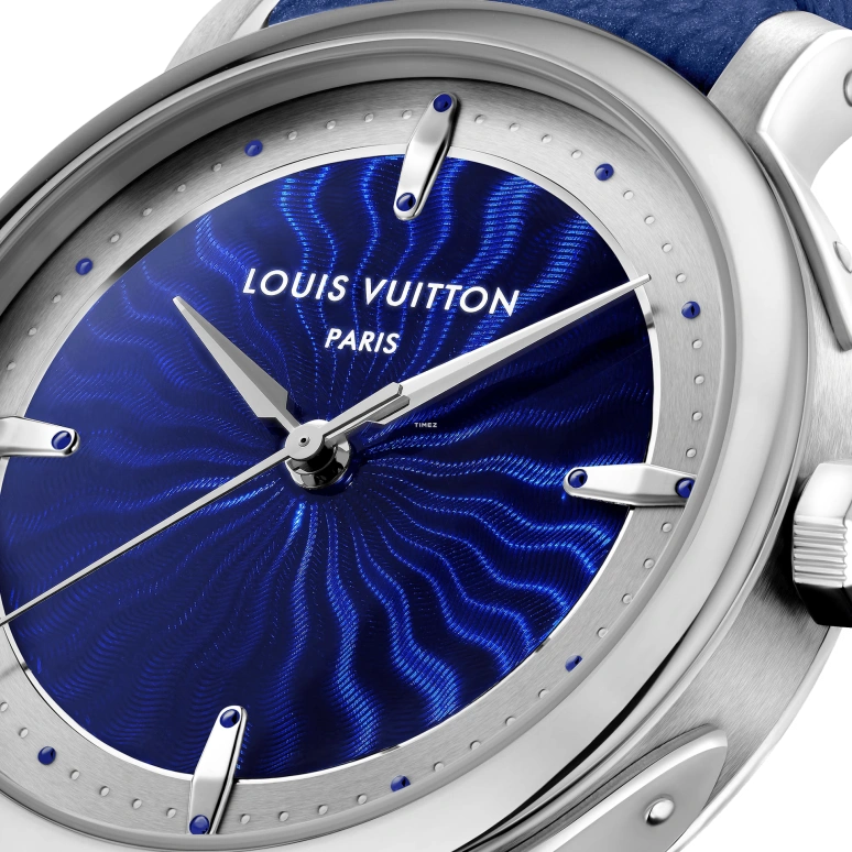 LOUIS VUITTON,ESCALE 39mm,39mm,Platinum,Blue,Silver,Automatic,50hours,In-house Caliber,W3PT21