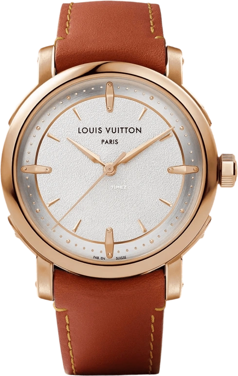 LOUIS VUITTON,ESCALE 39mm,39mm,Pink Gold,Silver,Automatic,50hours,In-house Caliber,W3PG11