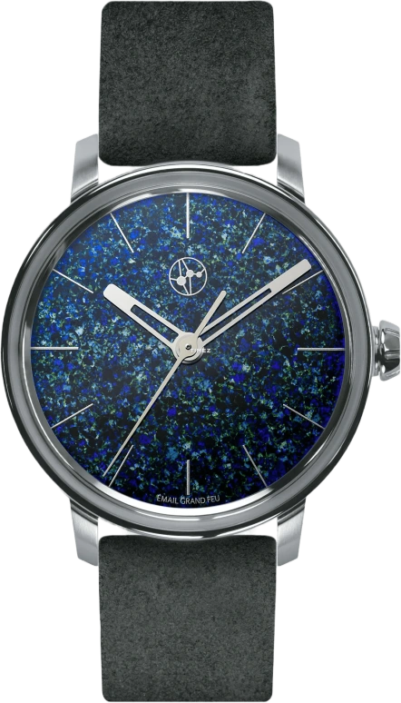 Lundis Bleus,1120 40mm,40mm,Stainless Steel,Blue,Automatic,38hours,Round,1120,1120.EM.BV