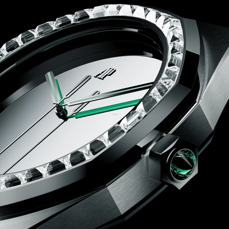 MAD Paris,Other 37mm,37mm,Silver,Automatic,60hours,Sapphire,Octagon,Portcullis