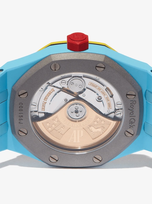 MAD Paris,Other 37mm,37mm,Ceramic,Red,Automatic,Sapphire,Octagon,15450ST Casablanca Red