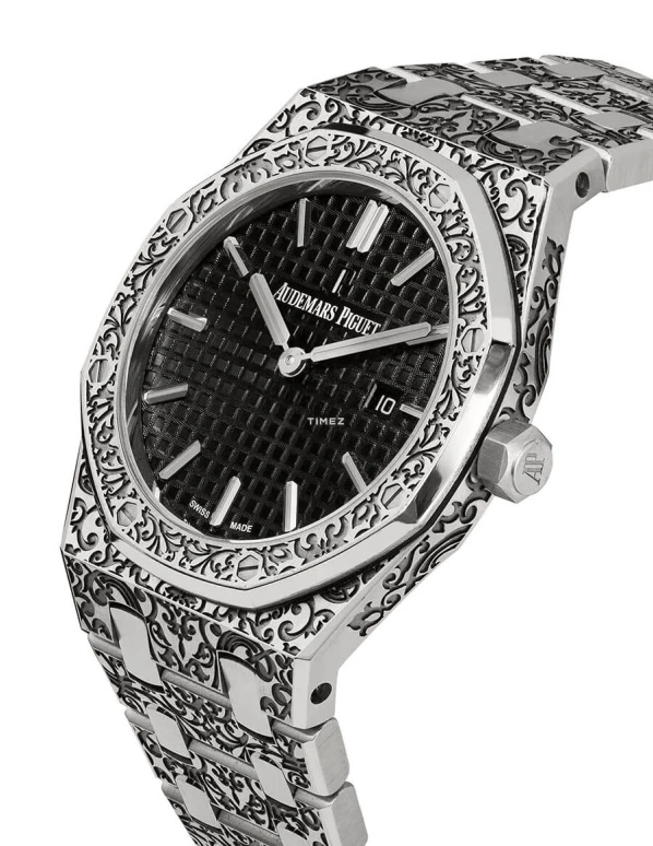 MAD Paris,Other 33mm,33mm,Stainless Steel,Black,Automatic,Day,Sapphire,15400STROEN005