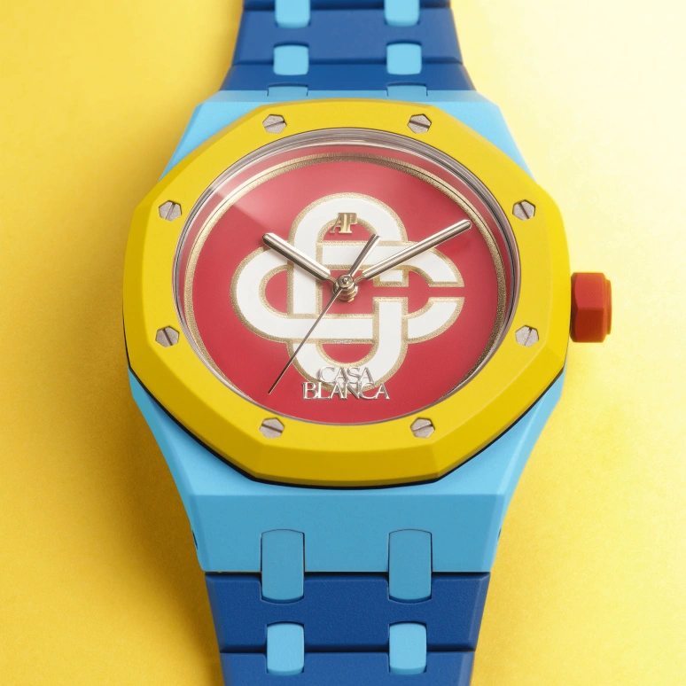 MAD Paris,Other 37mm,37mm,Ceramic,Red,Automatic,Sapphire,Octagon,15450ST Casablanca Red