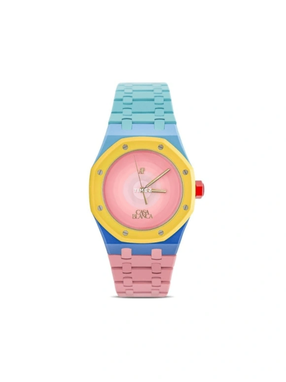 MAD Paris,Other 37mm,37mm,Ceramic,Pink,Automatic,Sapphire,Octagon,15450ST Casablanca Pink