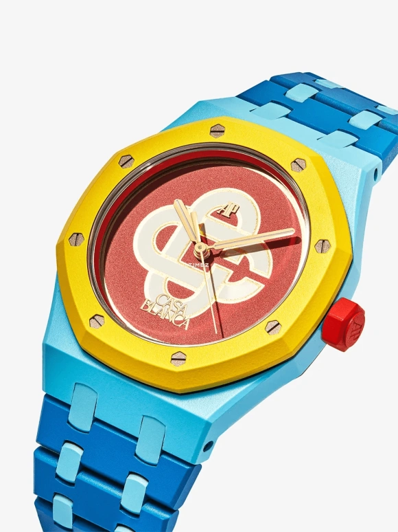 MAD Paris,Other 37mm,37mm,Ceramic,Red,Automatic,Sapphire,Octagon,15450ST Casablanca Red