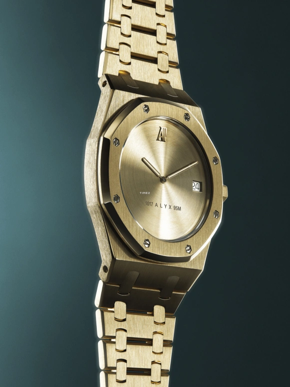 MAD Paris,Other 39mm,39mm,Yellow Gold,Gold,Automatic,Day,Sapphire,15202BA jumbo