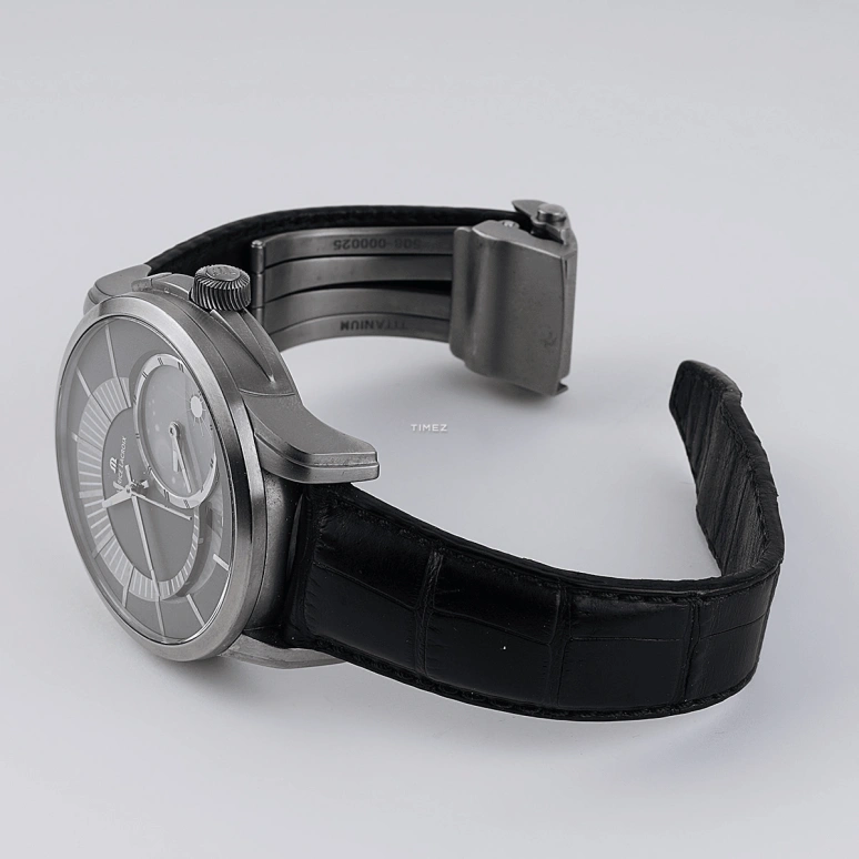Maurice Lacroix,Pontos 45mm,45mm,Titanium,Grey,Automatic,Day,Dule Time,Day / Night Indication,PT6108,PT6108-TT031-391
